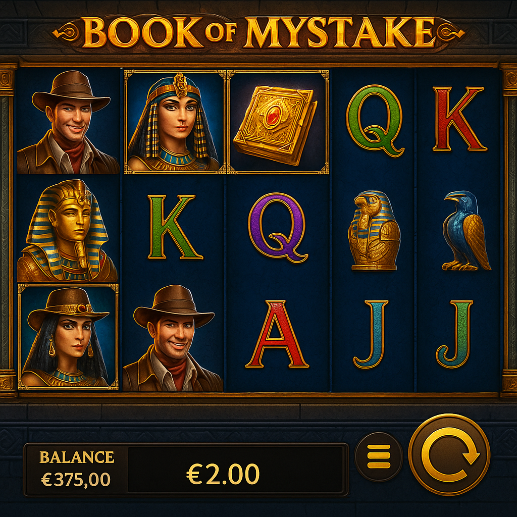 MyStake - Book of Mystake Slot Game - Casino France